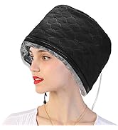 Hair Steamer Cap, Corded Electric Thermal Heat Cap for Deep Conditioning, Hair Care Hat Hair Stea...