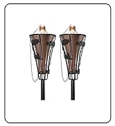 Matney Outdoor Metal Patio Torches – Use for Deck, Patio, Back Yard, Out Door parties, Wedding – ...