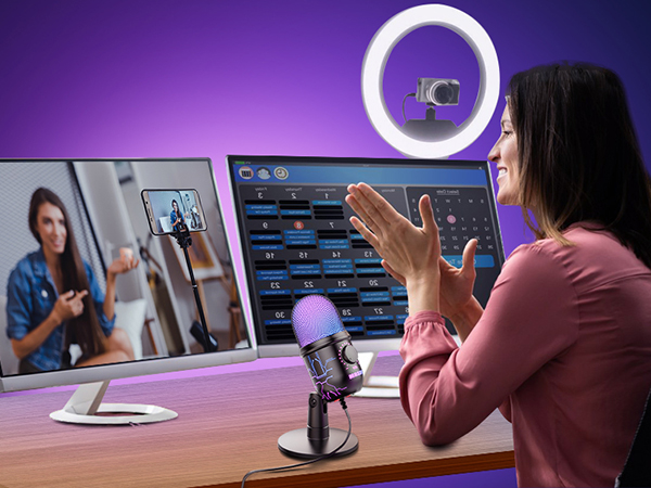 V5 podcast microphone