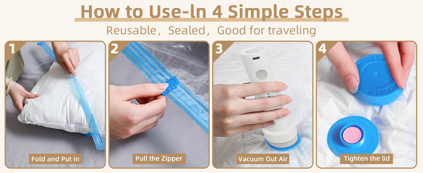 travel vacuum bags for luggage
