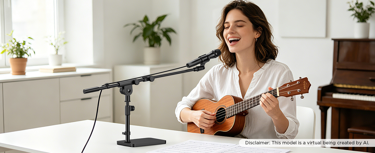 desktop mic stand
