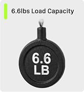 6.6lbs Load Capacity