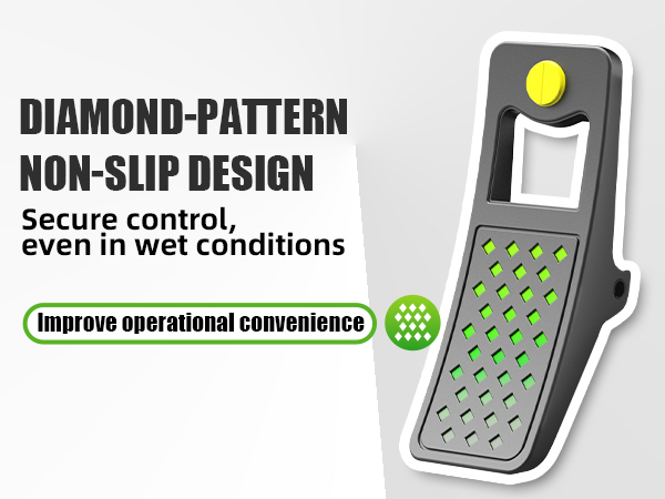 Diamond Grip: Never Slippery, Even in the Rain