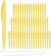 HZDIYAKE 50 Pack Black Ink Pens - Bulk Pens, 1.0MM Medium Point Ballpoint Pens, Smooth Writing No...