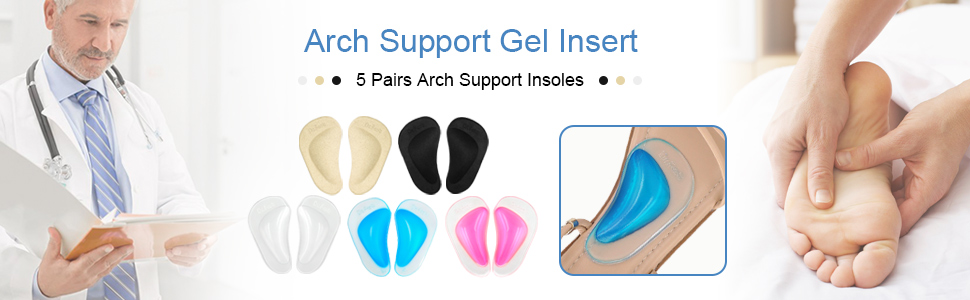 Shoe Insoles for Flat Feet