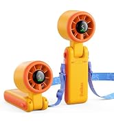 Diveblues Portable Handheld Turbo Fan, 5 Gear Wind, Battery Operated, Up to 12 Working Hours, 3 I...