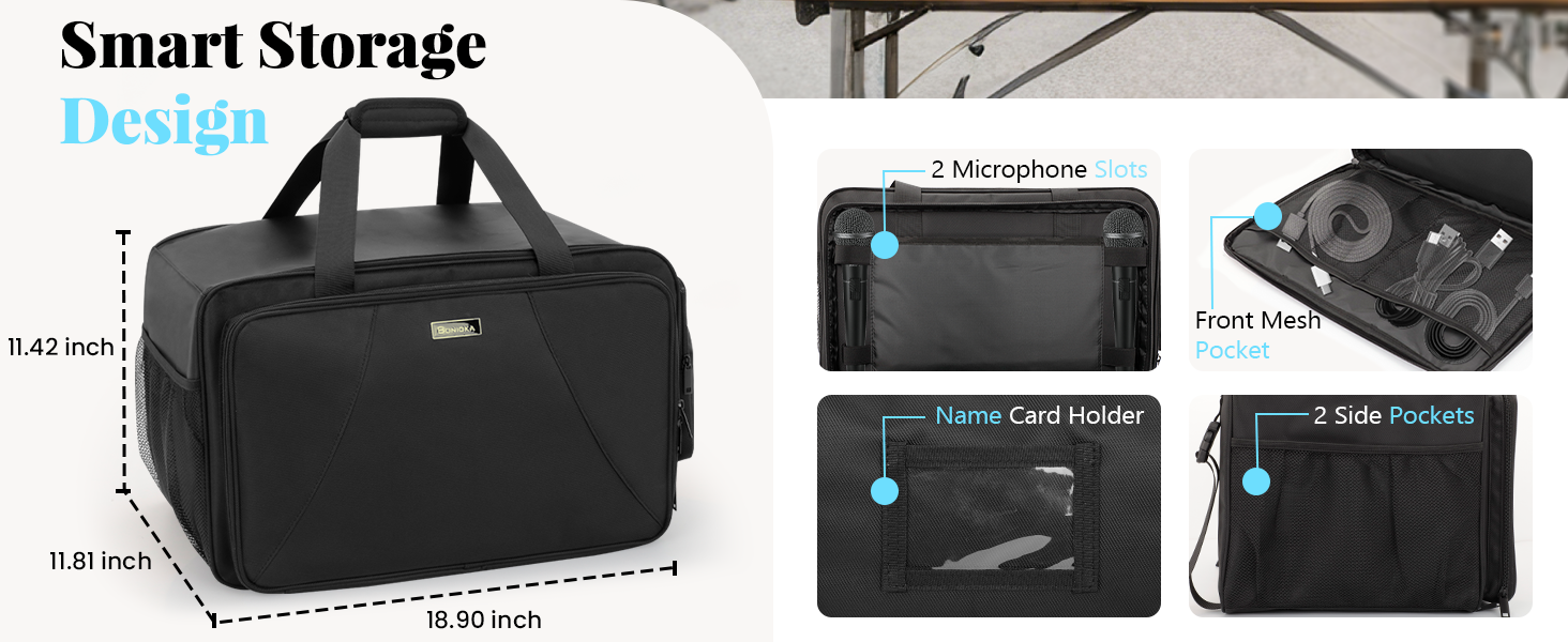 speaker carrying bag