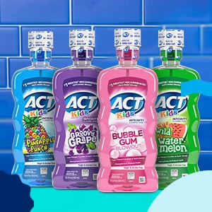Bubblegum mouthwash
