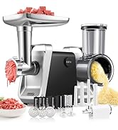 Huanyu Electric Meat Grinder 2600W Max Multifunctional Processor with Stainless Steel Blade &amp; Mea...