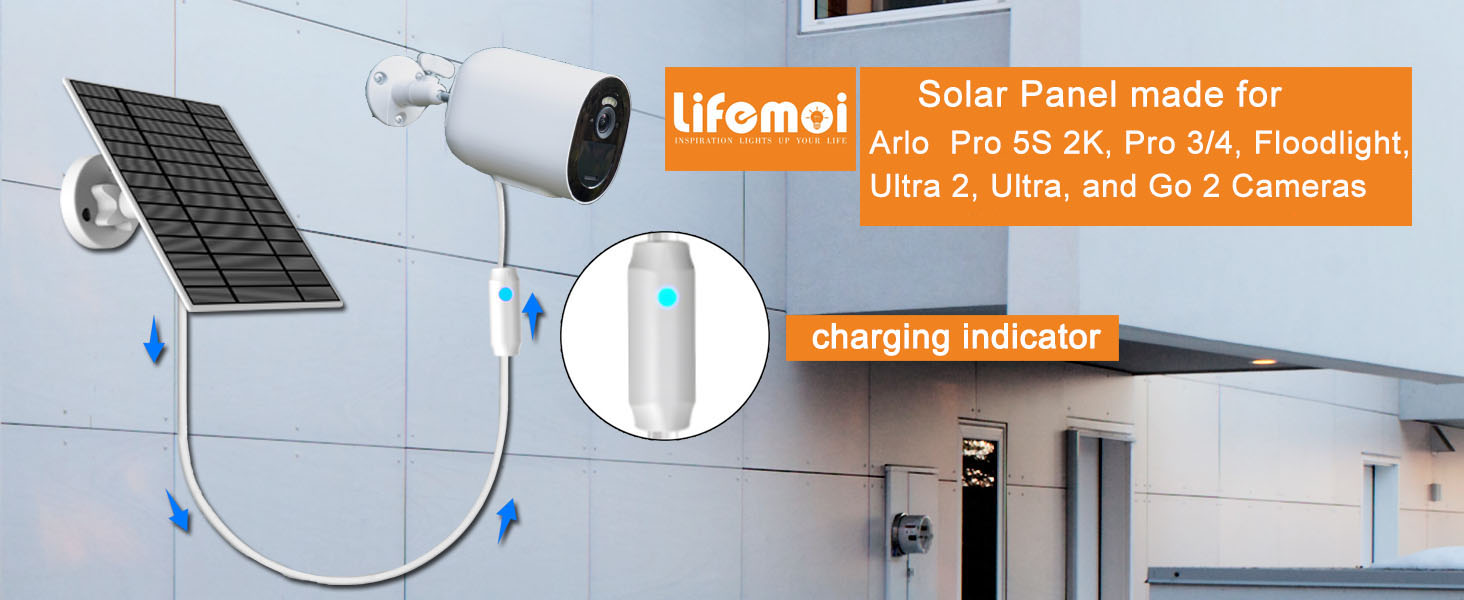 arlo camera solar panel