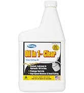 ComStar Oil in 1-Clear, All-Purpose Clear Cutting Oil, Ideal for High-Speed Machines &amp; Hand Threa...