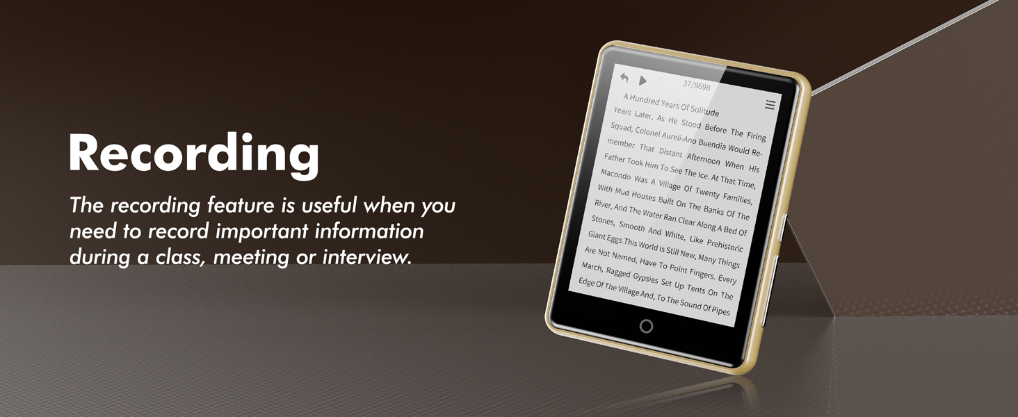 64GB MP3 Player with Bluetooth 5.3, Portable Music Player with Voice Recorder ,FM Radio, Pedometer