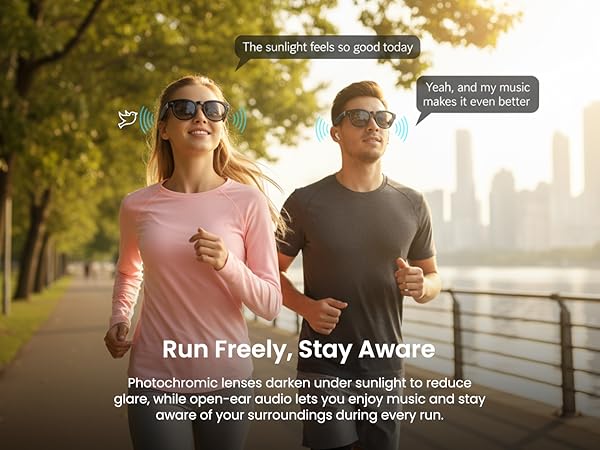 ai glasses with camera and transition lenses
