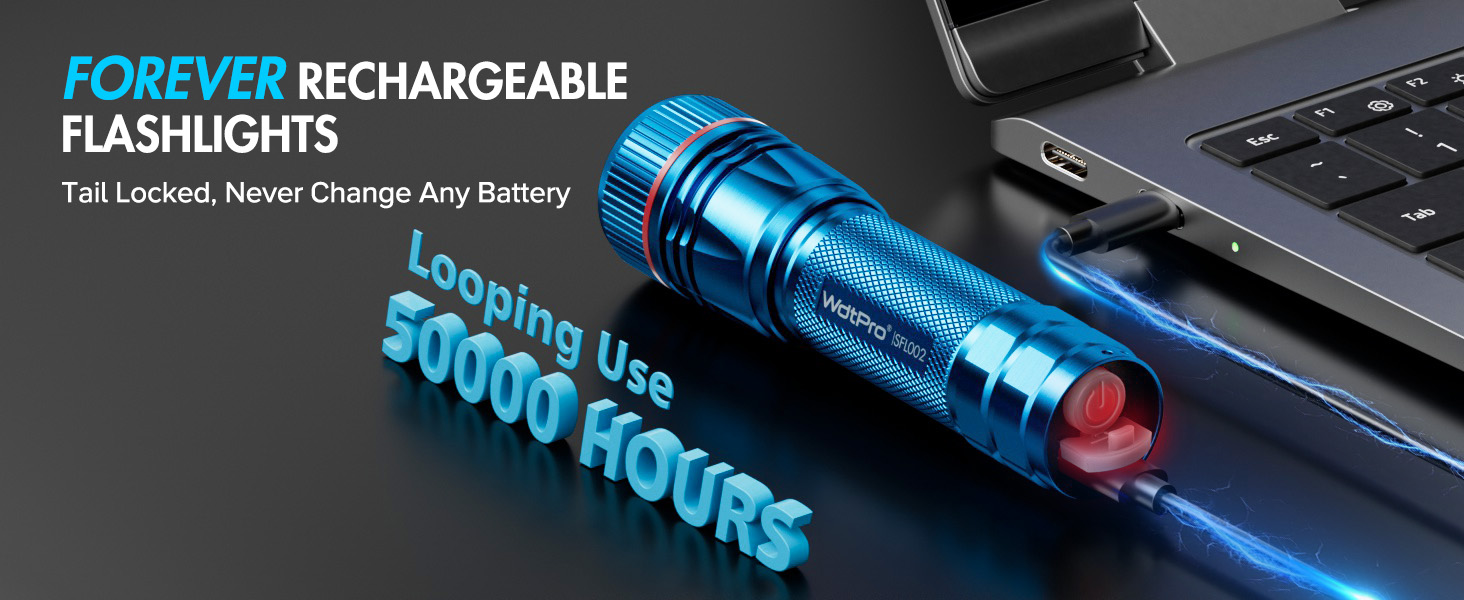 rechargeable flashlights