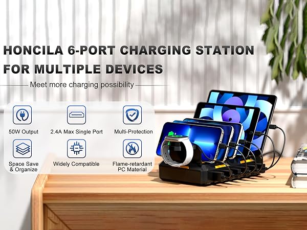 charging station for multiple devices