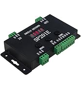 ALITOVE WS2812B WS2811 DMX to SPI Controller Decoder, W/ 99 Color Modes, 5 Channel DMX 512 RGB WW...