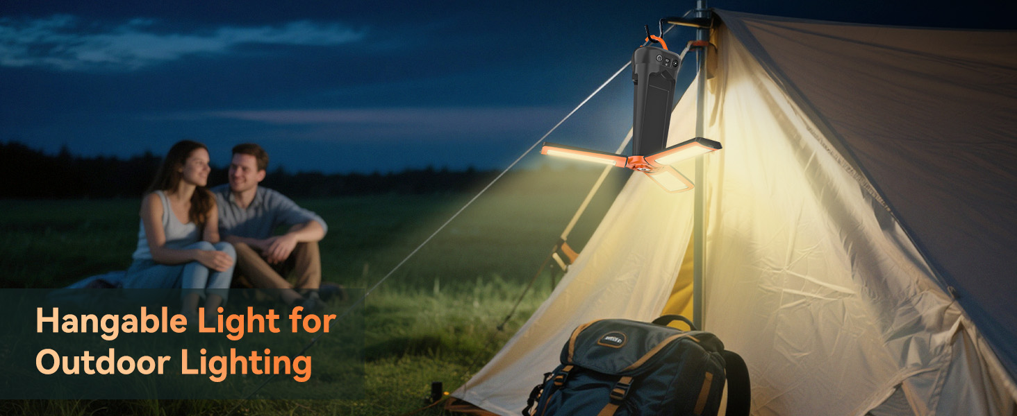 Rechargeable Camping Light with Stand