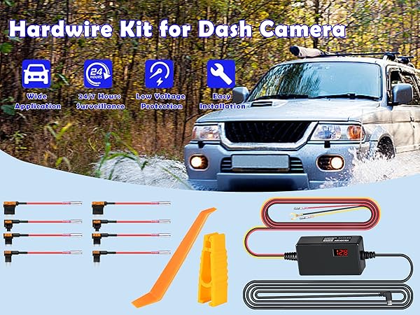 Dash Cam Hardwire Kit USB C