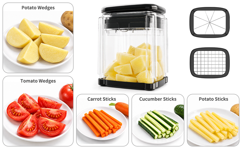 french fry cutter 2 blade