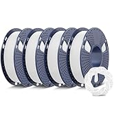 SUNLU PLA+ 3D Printer Filament Bundle, 0.25kg Each Spool, Total 1kg, Mini Spool, PLA Plus Filamen...