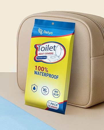 relyo toilet seats covers disposable for adults and kids travel accesories