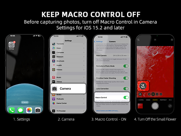 Keep Macro Control OFF