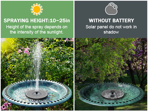 solar fountain