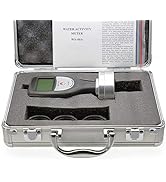 AMTAST Water Activity Meter Smart Food Water Activity Tester for Food Jerky Dried Fruit Grain Veg...