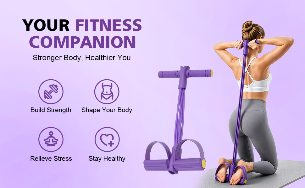 Multifunctional Pedal Resistance Band