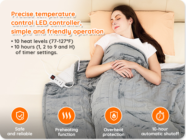 heated throw blanket