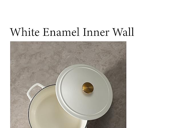 dutchovenpotwithlidcastironenameledovenloafdutchovensafeupto500degreeshealthynontoxicptfepfoafree