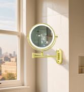 Mounted Magnifying Mirror