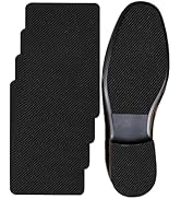 BHXANZOU Black Shoe Sole Protector,Anti Slip Shoe Grips on Bottom of Shoes - Bottom Protector - S...