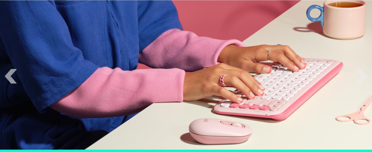 pop icon combo wireless keyboard and mouse