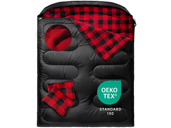 Flannel Double Sleeping Bag