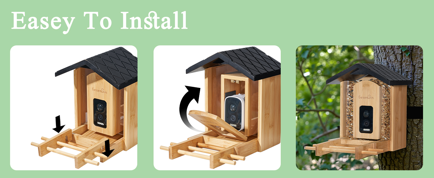 bluetooth bird feeder camera