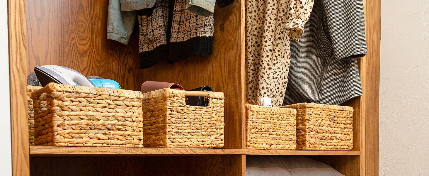 Set of basket for more storage space