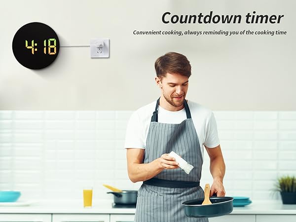 digital clock wall mount