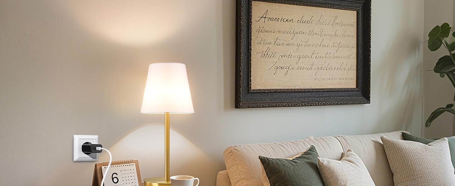 battery operated table lamp