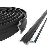 118 Inch Window Weather Stripping Door Seal Strip,Self Adhesive Window Insulation Foam Weather St...