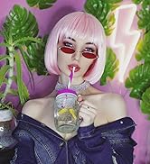 FEISEDY Vintage Small Sunglasses Oval Slender Metal Frame Candy Colors B2277