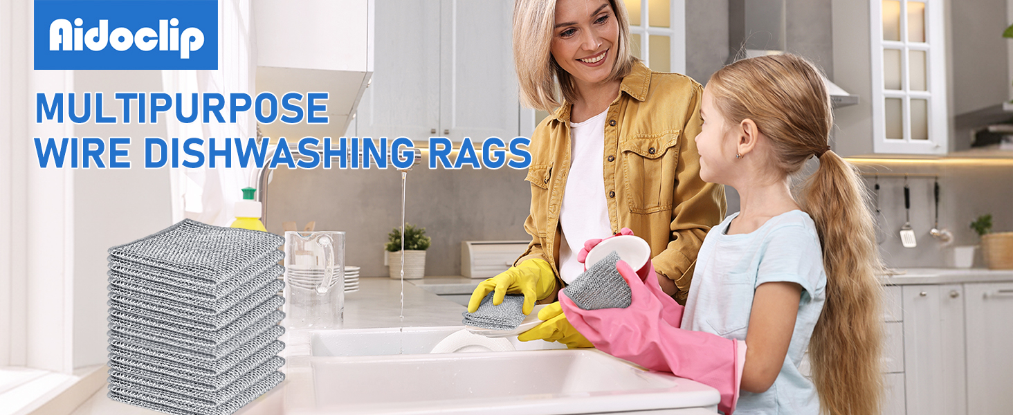 multipurpose wire miracle cleaning cloths