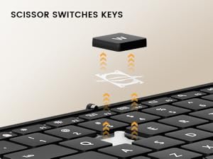 XK01 PLUS backlit foldable keyboard