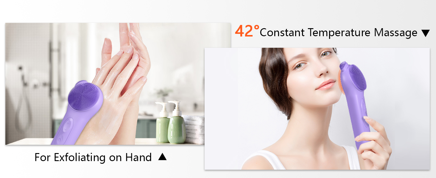 facial scrubber for face