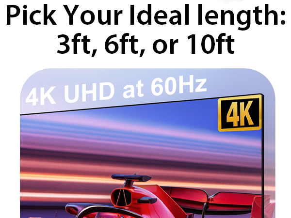 HDMI 2.0 to Mini HDMI Braided Cable