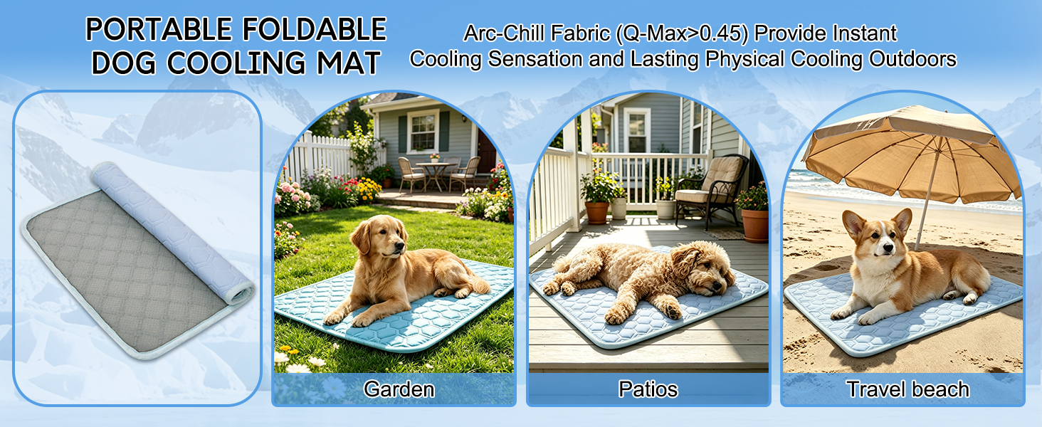 dog cooling pad pet cool mat durable pet cooling mat foldable dog cooling mat for dogs