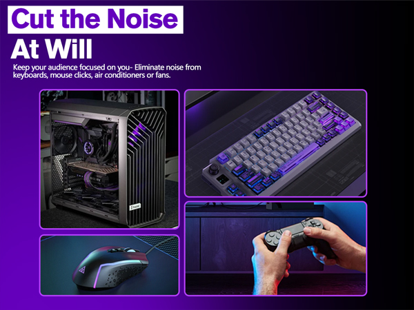 Cut the noise at will