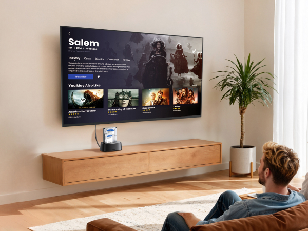 UGREEN USB 3.0 to SATA Dual-Bay HDD Hard Drive Docking Station for 2.5” &amp; 3.5” SATA HDD