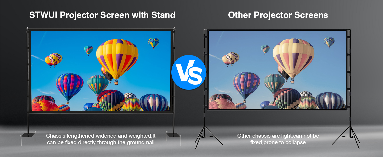 Projector Screen with Stand3