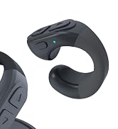 SSOBZELR Tiktok Scroll Ring with Bluetooth, Kindle App Remote Page Turner Clicker, with Mobile Ph...